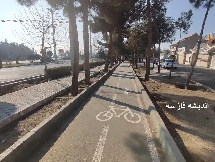 پیست دوچرخه سورای اندیشه فاز سه