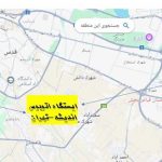 ایستگاه اتوبوس اندیشه تهران